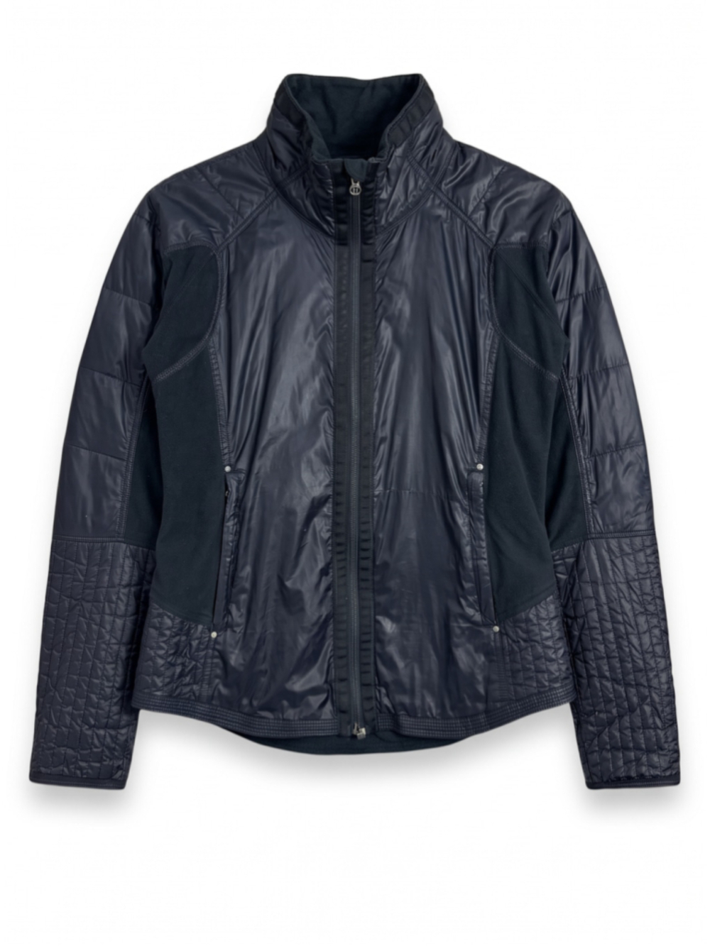 LULULEMON Run: Bundle Up Black Jacket Zip-up, Sz 6